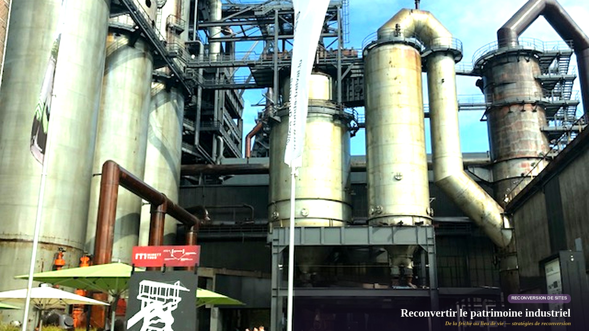 Patrimoine industriel reconverti